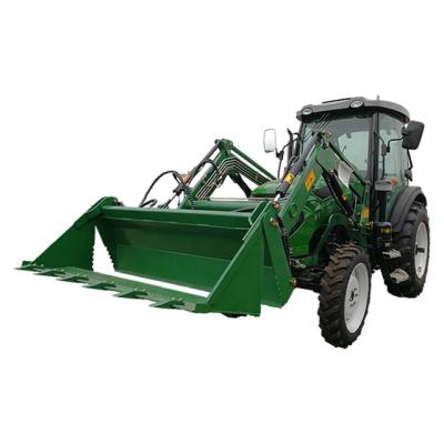 China Farm Tractor Farm Tractor Mounted Front End Loader With Backhoe For Sale for sale