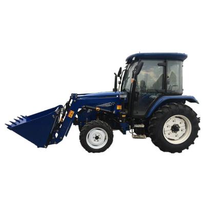 China Farm Tractor Factory Price Tractor Mounted Front Loader Backhoe Forklift 30 40 50 60 70 80 90 100 HP for sale