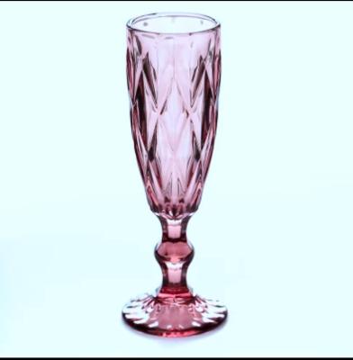 China CLASSIC Colored Dessert Glassware Wholesale Glass Ice Cream Cup for sale