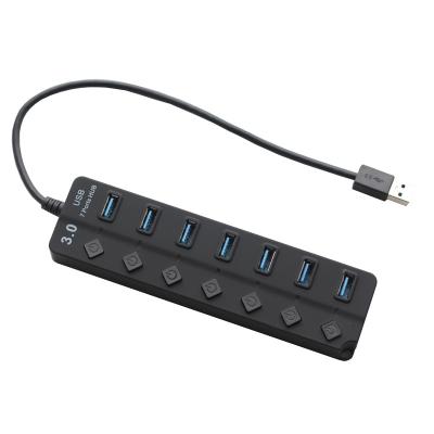 China Multi Port Computer 7 Ports Usb 3.0 Hub for sale