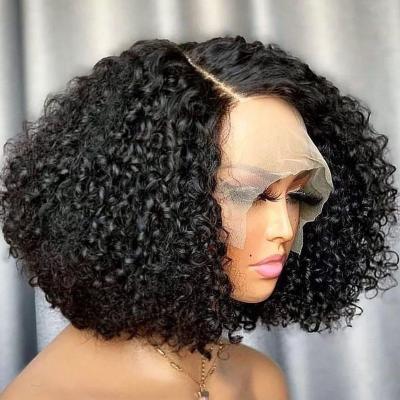 China Virgin Peruvian Hair Swiss Curly Straight Lace Wigs For Black Women 13*4 Lace Frontal Wigs For Black Women for sale