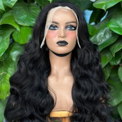 China Swiss Hair 13*4 Lace Body Wave Wigs Lace Front Raw Peruvian Virgin Full Lace Hair Wigs For Color Women Hair Extensions Wigs for sale