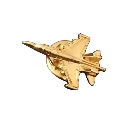 China Europe hotsale 3D plane badge metal lapel flat pin for sale