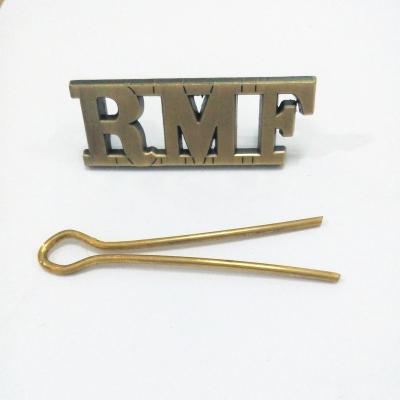 China Custom High Quality Antique Bronze Europe Metal Shoe Pin Badge for sale