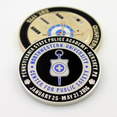 China Custom High Quality Europe Gold Challenge Coin for sale