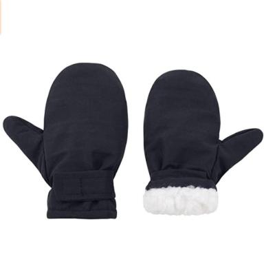 China 6-18 Months Eco-friendly Waterproof Kids Snowboard Baby Mittens Winter Skiing Mittens for sale