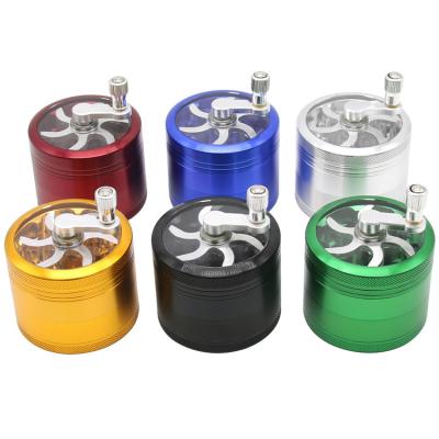 China New Eco-friendly 4 Layer Smoke Crusher Metal Grinder for sale