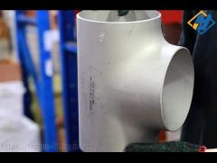 Stainless Steel Butt Welded Pipe Fittings Equal Tee