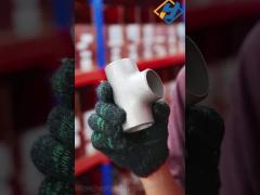 Stainless Steel Butt Welded Pipe Fittings Equal Tee