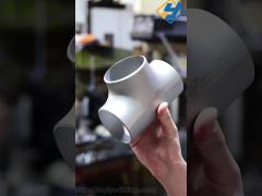 Stainless Steel Butt Welded Pipe Fittings Equal Tee
