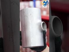 Stainless Steel Butt Welded Pipe Fittings Reducing tee