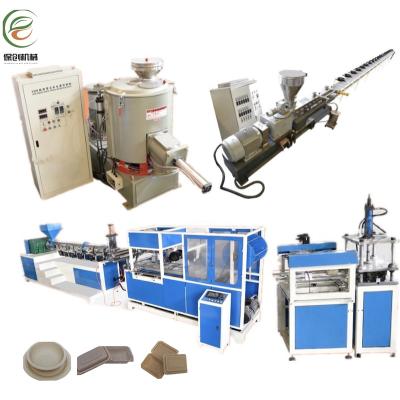 China Factory Direct Sale Biodegradable Starch Food Plate Making Machine for sale