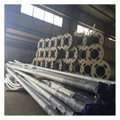 China Road Hot Dip Galvanized Street Light Pole for sale