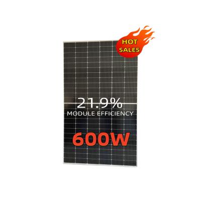 China 600W 605W 610W 615W 620W Solar Power System 625W 630W 635W 640W Solar Panel Monocrystalline Solar Panel With 25 Years Warranty for sale