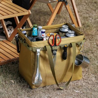 China Outdoor Folding Camping Finishing Bag Large Capacity Multi-Functional Picnic Bag Storage Tool Bag Packing Py-110 for sale