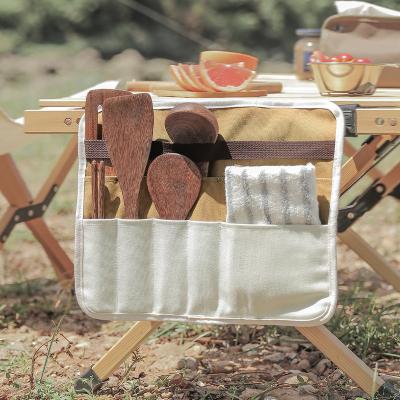 China Folding Hanging Camping Tableware Organizer for sale