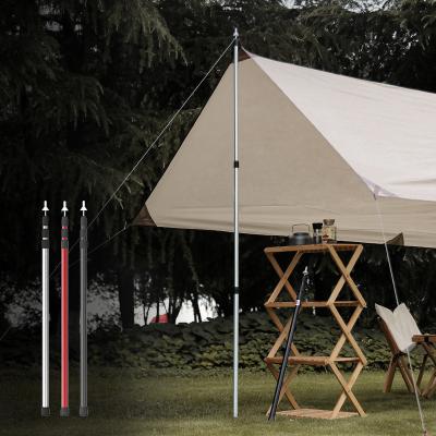 China Hot Selling Canopy Support Pole Tarp Poles Outdoor Tent Decorative Poles For Camping Hiking Tent for sale