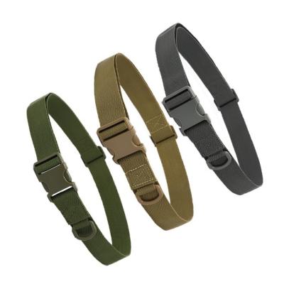 China Leisure wear-resistant nylon multifunctional belt outdoor sports belt trainer nylon tactical belt for sale