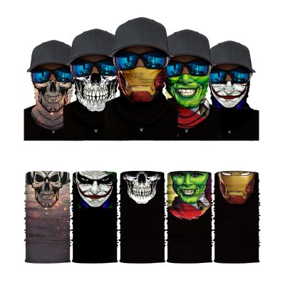 China Multifunctional Wholesale Seamless Tube Skull Bandana for sale