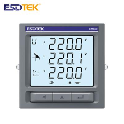 China EM600ES-TH-RS2 Electronic Energy Meter Energy Meter With Two 485 Communication EM600ES-TH-RS2 for sale