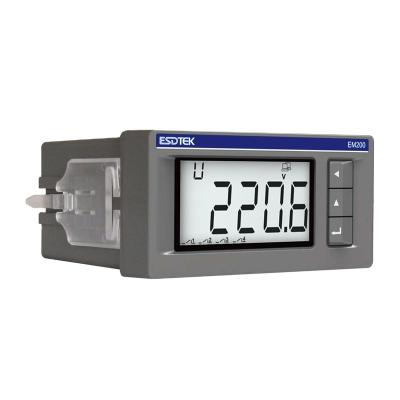 China Single Phase Digital Panel Current Ampere Volt Meter Watt KWH Power Factor Energy Meter EM200ER-UI-DI4 EM200ER-UI-DI4 for sale