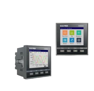 China EM6000EB-LAN2-380V 5A three phase power quality analisys meter, electric current energy monitor modbus RS485 EM6000EB-LAN2-380V 5A for sale