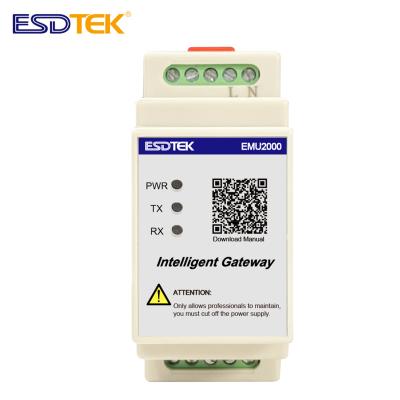 China Electrical Power Industry EMU2101EX Modbus rs485 Multifunction Ethernet Gateway (RTU to TCP) for sale