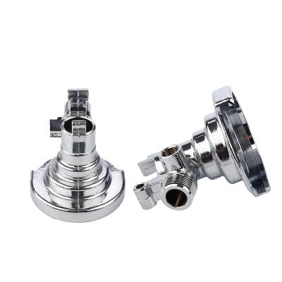 China Beer Valve Fitting Nickel Plated Brass Adjustable Beer Valve Locks Fixture For Water Dispenser for sale