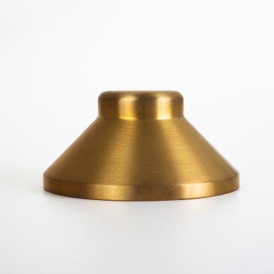 China High Quality Gold Brass Lampshade Retro Box Be Antique Copper Lampshade Assembled for sale