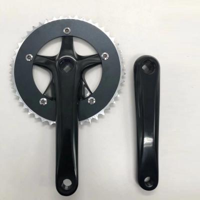 China Road Bikes Cycling Forged Aluminum Alloy Single Speed ​​Ring BCD130 Road Bike Sprocket Chain Bicycle Cranksets for sale