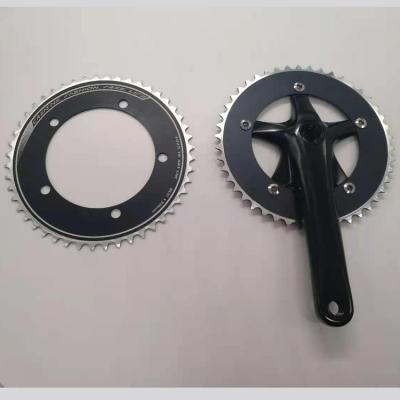 China Road Bikes Tracking/Single/Fixie Alloy Ring Chain Bike Gear Color Ano Components Track Crankset CNC Anode Color Bicycle Parts Sprocket for sale