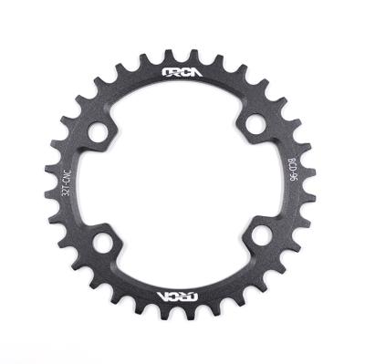 China High Quality Chainring Mountain Bikes Mountain Bike Parts Bike Chainrings from BCD 96 Alloy AL6061 or AL7075 for sale