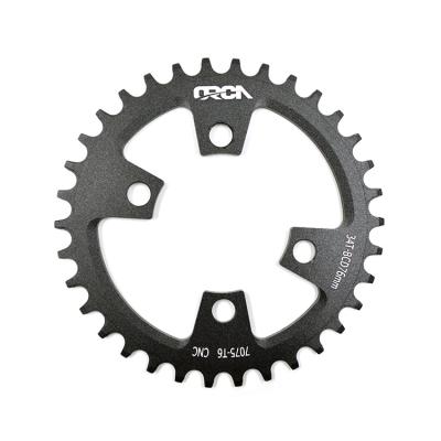 China Mountain bikes bicycle chain ring manufacturer sales bcd76 wide and narrow chainrings ring bike parts for sale