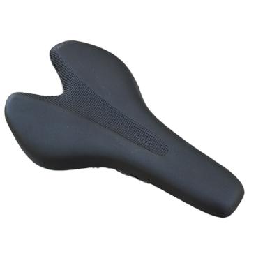 China Hot Selling Cheap Single Bicycle Saddle PVC Bike Seat for sale