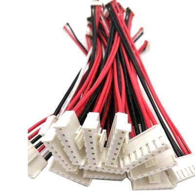 China PCBA LED Power Supply Harness Wire Harness 24AWG JST XH 2.54 2 3 4 6 7 8 Pin Connector Plug Terminal Wire Custom Cable Lengths for sale