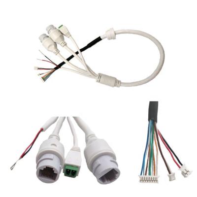 China The cable can be VDE/CCC/PSE etc. and Customized Female Pure Copper Cable Connector RJ45 Security Line Equipped With IP CCTV Camera And DC Plug Cable CCTV for sale