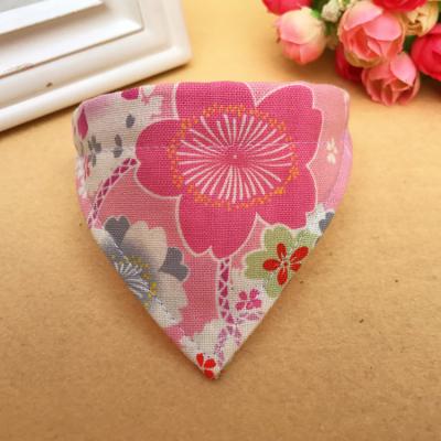 China Custom luxury personalized boho logo pet dog jeans collar lights eco-friendly empty bandanas high quality simple hearts for sale