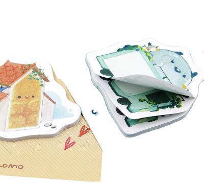 China Simplicity personalized creative cute sticky note box style sticky notes for sale