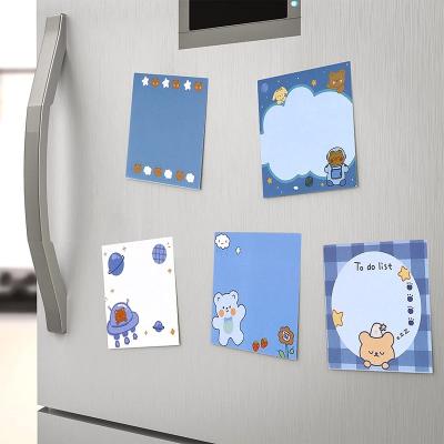 China Custom Clear Transparent Sticky Self Sticky Note Pads Loose Leaf Memo Pads Pet Self Sticky Note for sale