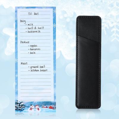 China High Quality Hot Winter Theme Digital Fridge Magnet Simplicity Selling Magnetic Notepad for sale