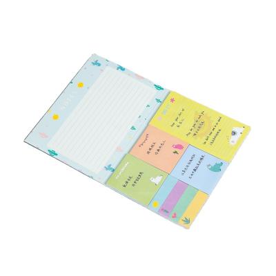 China New Type Portable Multicolor Fresh Cool Custom Cartoon Notes Sticky Notes for sale