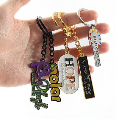 China High Quality Promotion Gift Custom All Kinds Your Own Designs Soft Enamel Key Chains for sale