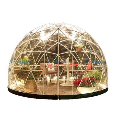 China EUROPE Customized Aluminum Glass Sunrooms Dome Roof Sunrooms Orangeries Glass Conservatory Room 3 Season Room For Living for sale