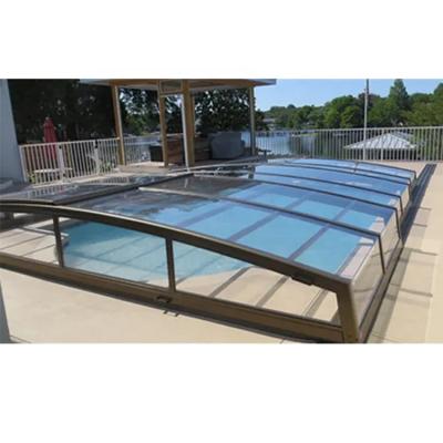 China 3mm Polycarbonate Solid Sheet Aluminum Profile Telescopic Pool Fence 15' 3mm Polycarbonate Solid Sheet Aluminum Profile *28' (4m x 8m) for sale