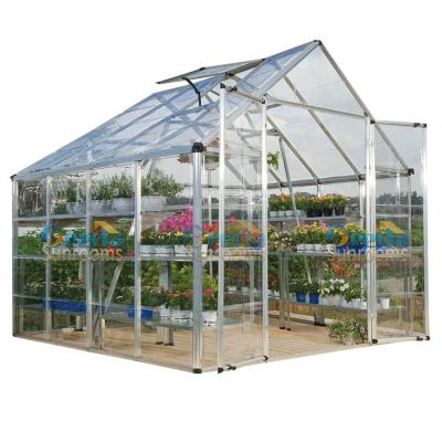 China Economical Prefab Frame Environmental PVC Green House Safe Green House For Vegetables And Factory for sale