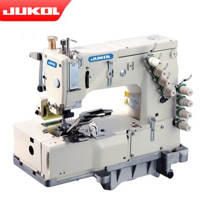 China JK-1404P Four-needle Deck Type Double Loop Longitudinal Hook Stitch Chain High Speed ​​Sewing Machine for sale