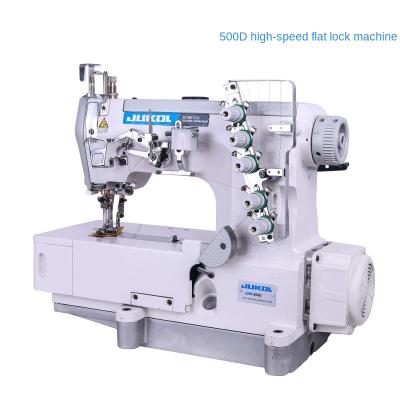 China ULTRA-FAST Type 500 Platform Edge Cuff T-shirt Sewing Machine Interlock and Neckline Sewing Machine for sale