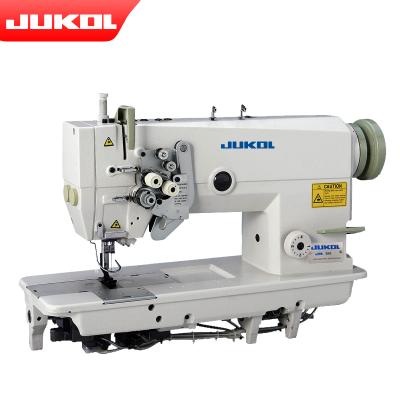 China JK-845 industrial HIGH-SPEED sewing machine with 90 degree bend lockstitch double needle machine corner for sale