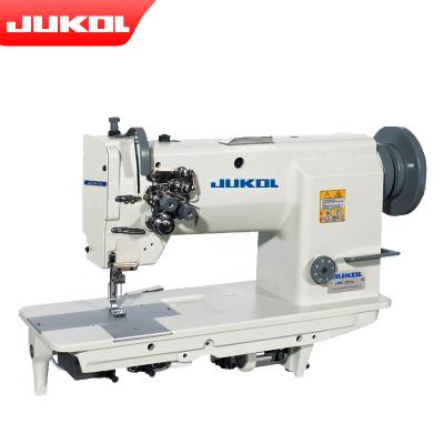 China JK-20518 heavy duty synchronous double lockstitch industrial sewing machine JK-20518 sewing machine needle for sale