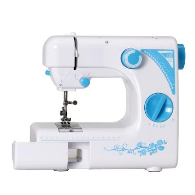 China Hot Selling 727Multifunctional Mini Supermarket 19Linear Household Desktop Sewing Machine for sale